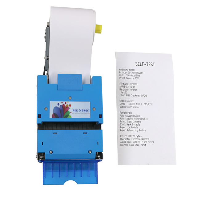 High Speed 80mm Kiosk Thermal Printer MS-NP80C