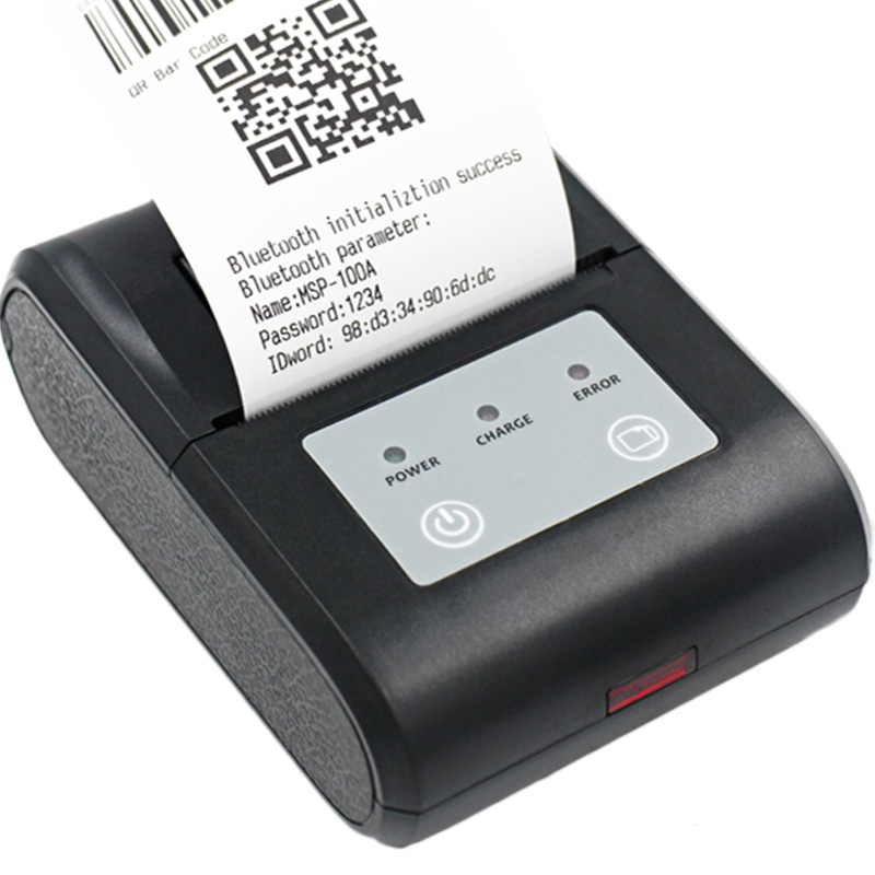 mini Portable Wireless Thermal Receipt Printer MSP-100