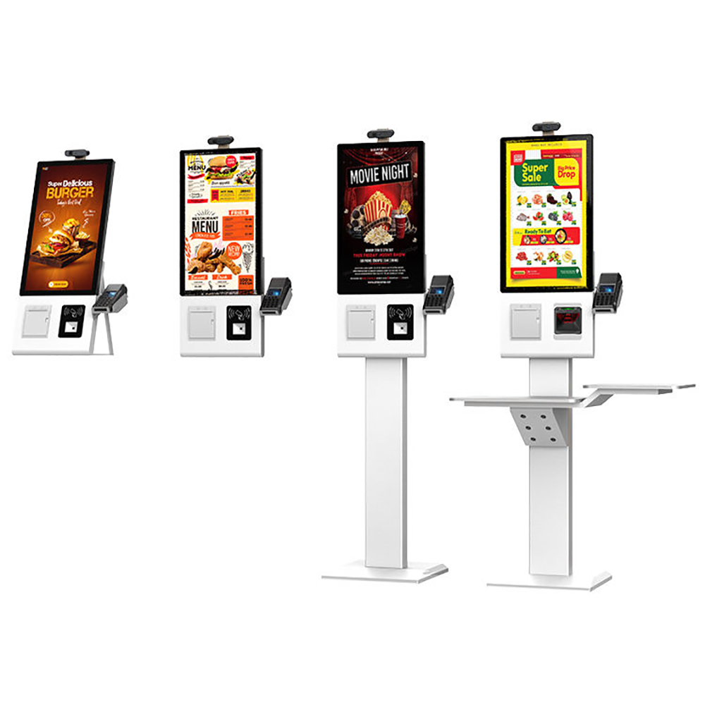 MS-S2 Table wall kiosk with thermal printing, QR code scanning